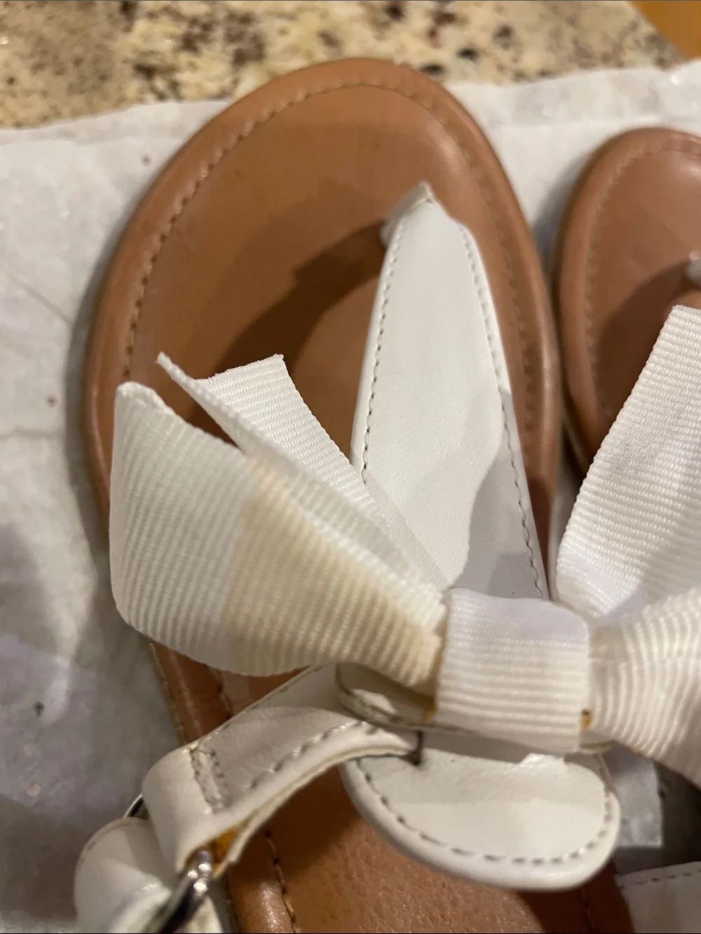 2 Pairs Girls H&M and American Eagle Sandals